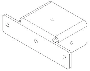 Накладка верхняя PERCo-MB-16.7