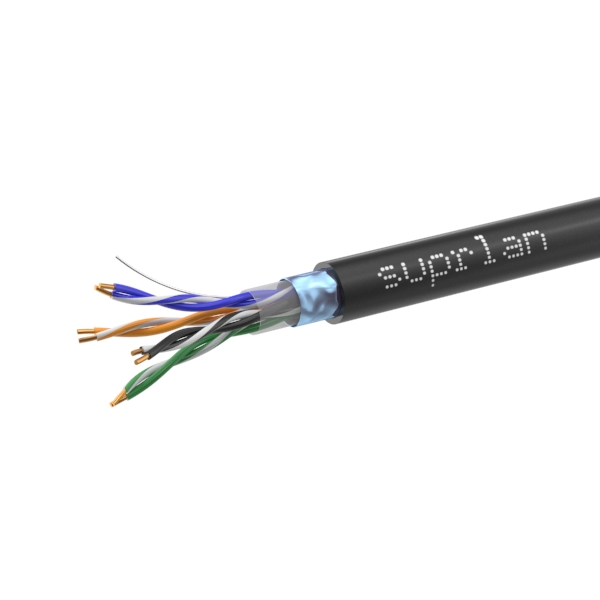 Кабель СУПР Standard FTP Cat.5e 4x2xAWG24 Cu PE Outdoor 305м