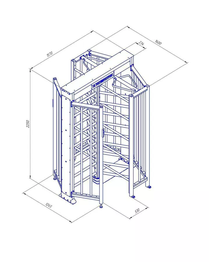 Турникет РОСТЕВРОСТРОЙ "Ростов-Дон ПР1/3М2 У"