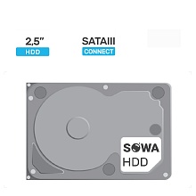 Накопитель данных Sowa HDD 2.5" 1Tb Накопитель данных Sowa HDD 2.5" 1Tb
